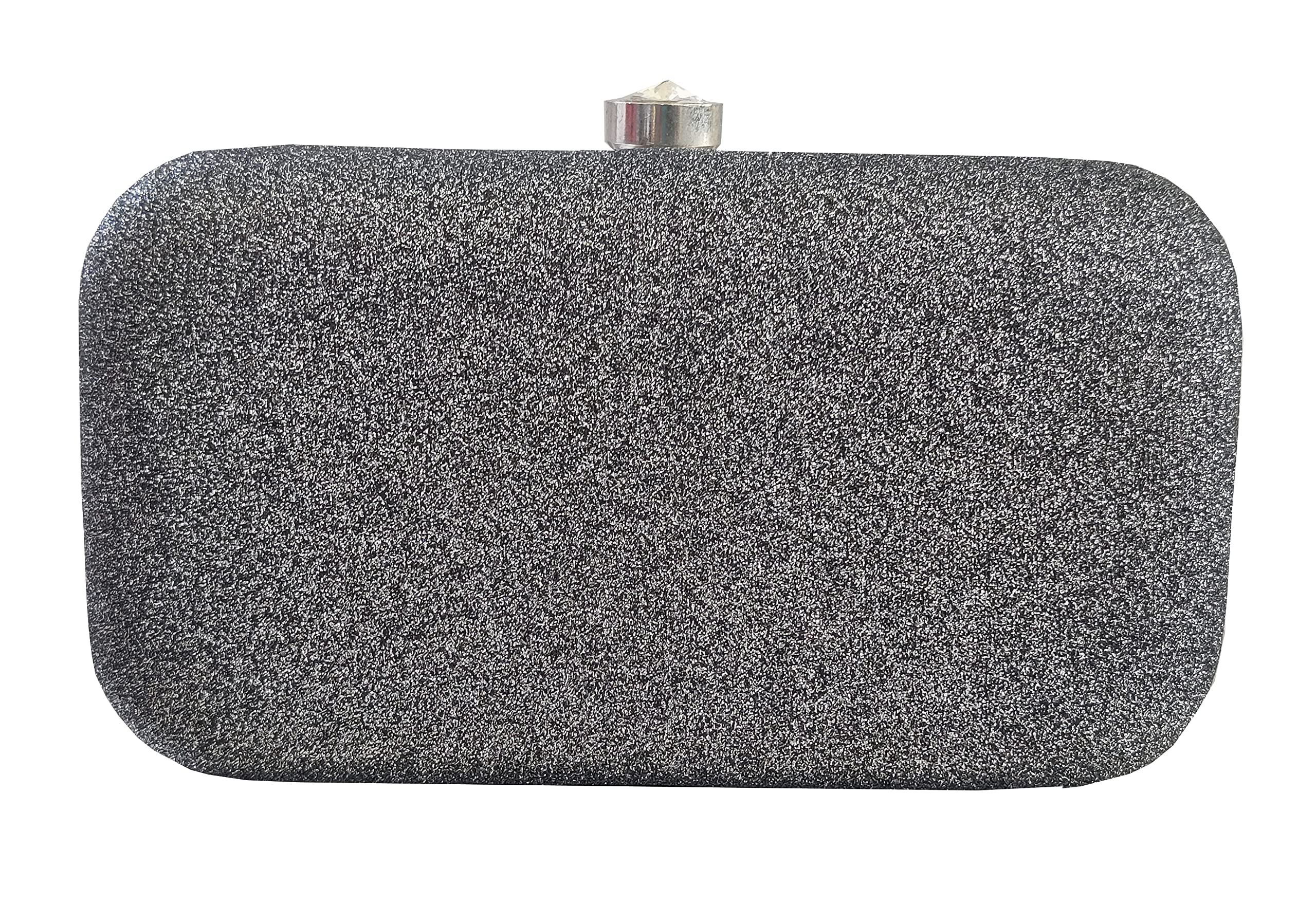 Women's Silver Glitter Sequin Clutch/Purse for Party/Cocktail-image-4