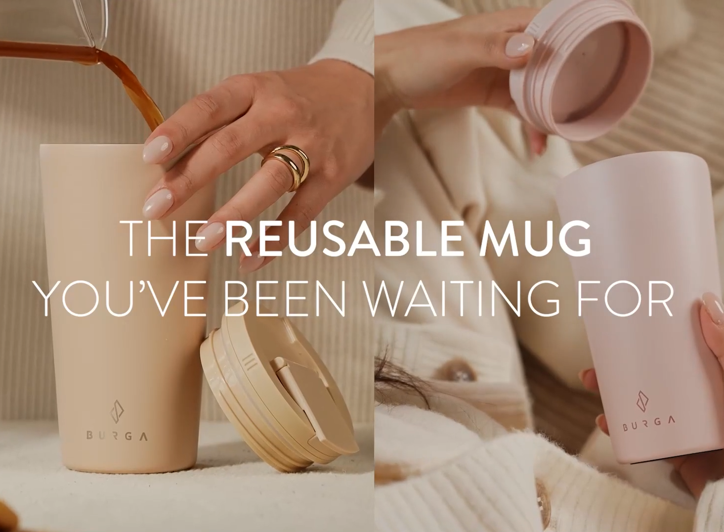Amazon.com: BURGA Travel Coffee Mug (16oz)  Spill-Proof, Secure-Seal  Insulated Coffee Mug  Scratch-Resistant, Stainless Steel Travel Mug Stays  Hot or Cold  Anti-Slip Coffee Tumbler  White Marble Travel Mug :