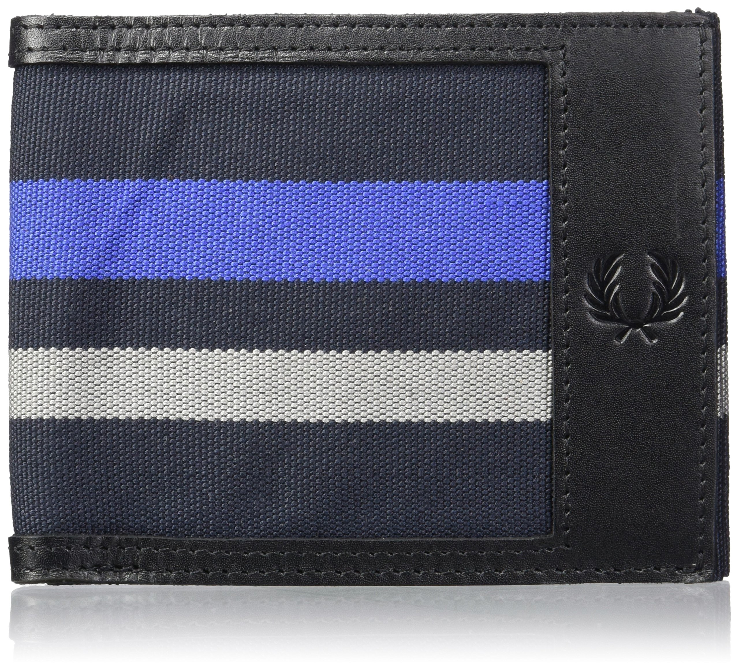 Fred Perry Men's Tipped Webbing Billfold & Coin Wallet