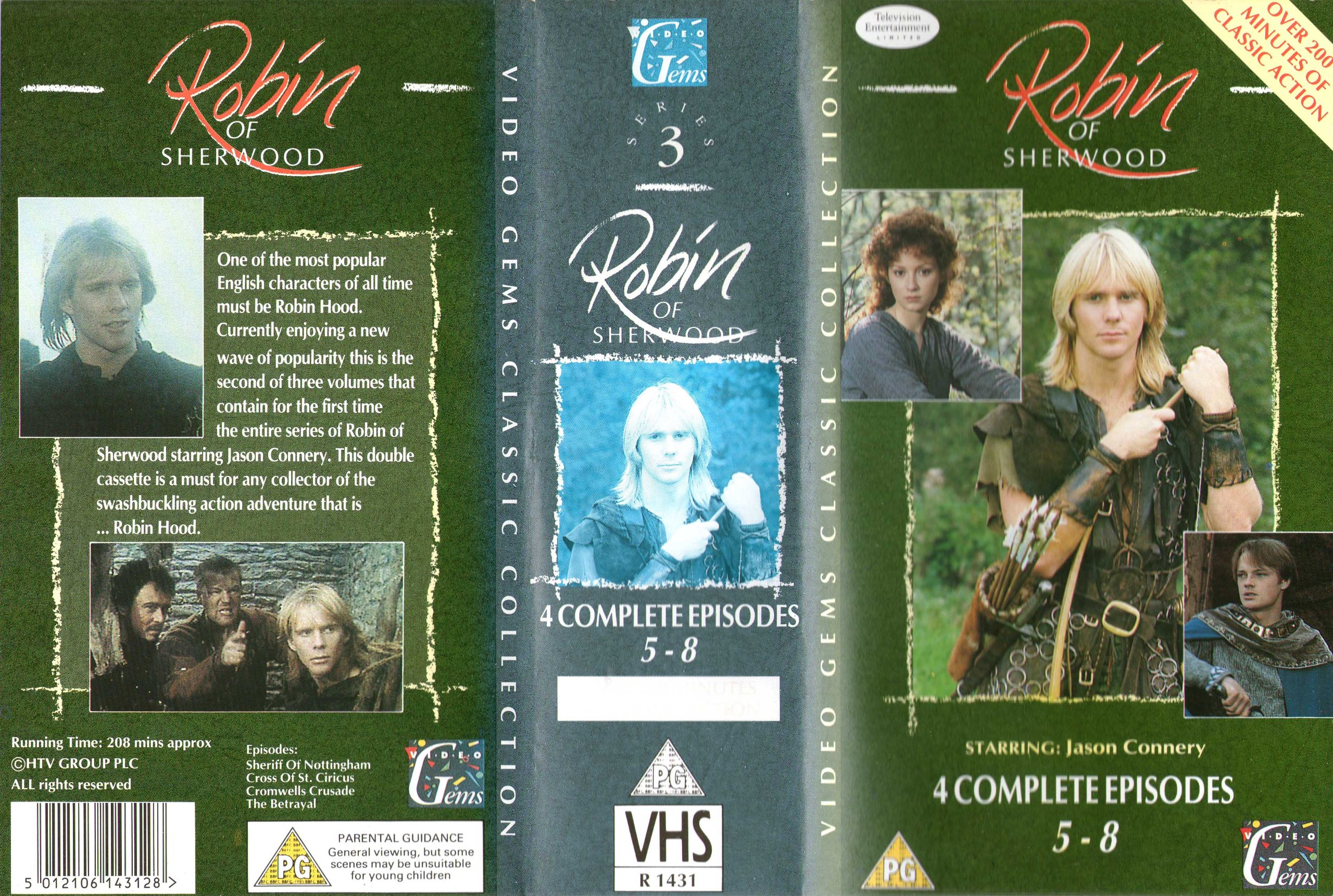 Robin Of Sherwood: Series 3 - Volumes 5-8 [VHS] [1984]