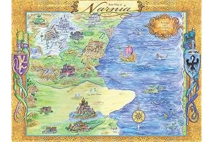 Map of Narnia Poster