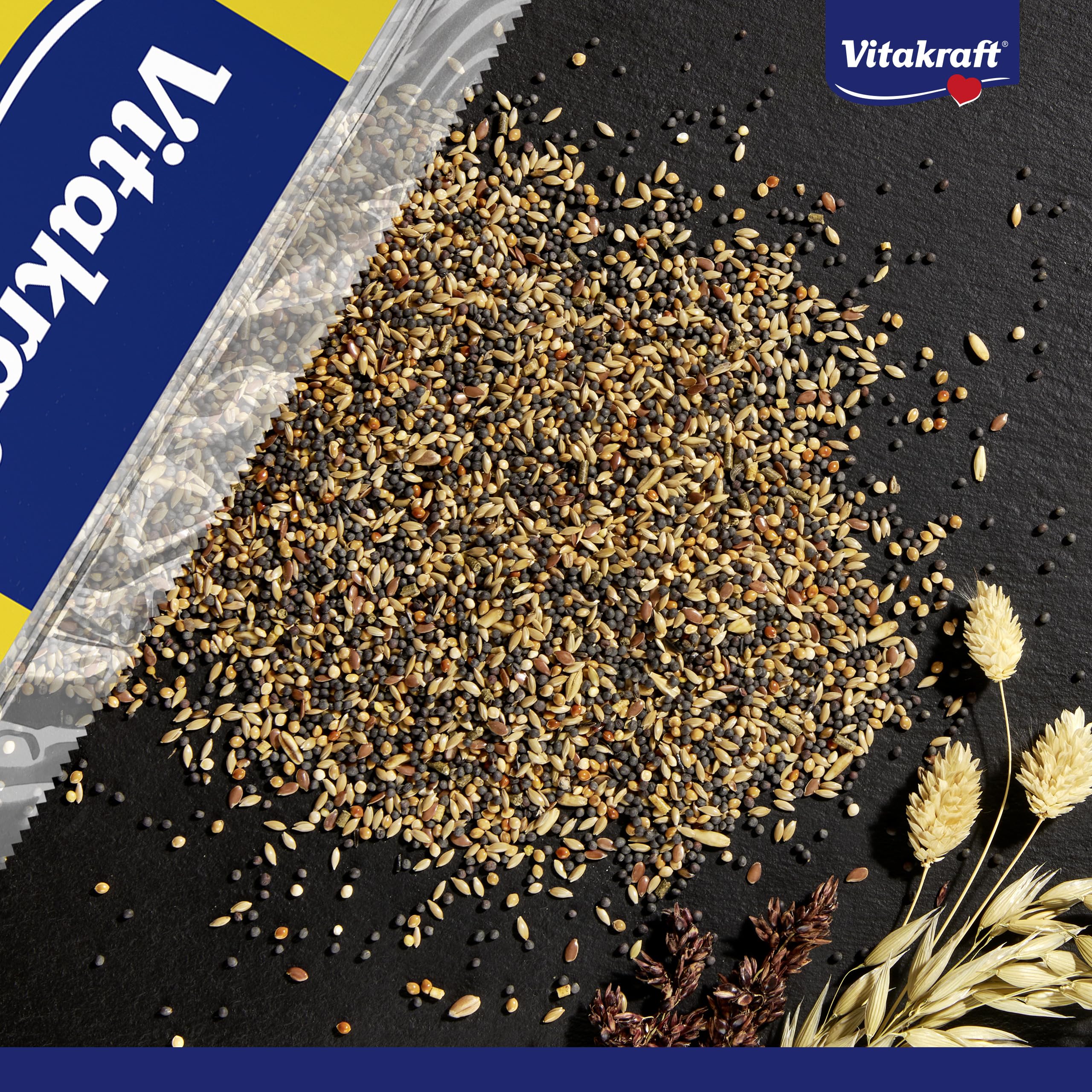 Vitakraft Menu 10 kg, mangime principale per canarini, con vitamine, complesso attivo immunitario ed erbe aromatiche (1 x 10 kg)