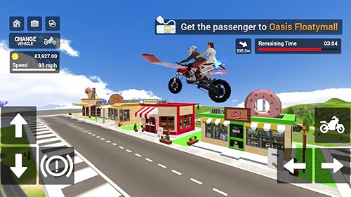 Flying Motorbike Simulator