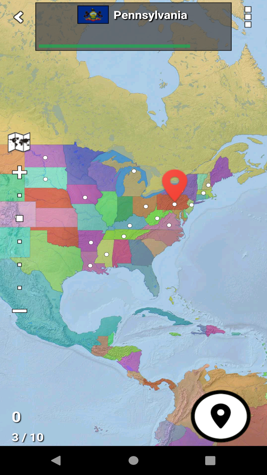 MapMaster+ Geography Game App on Amazon Appstore