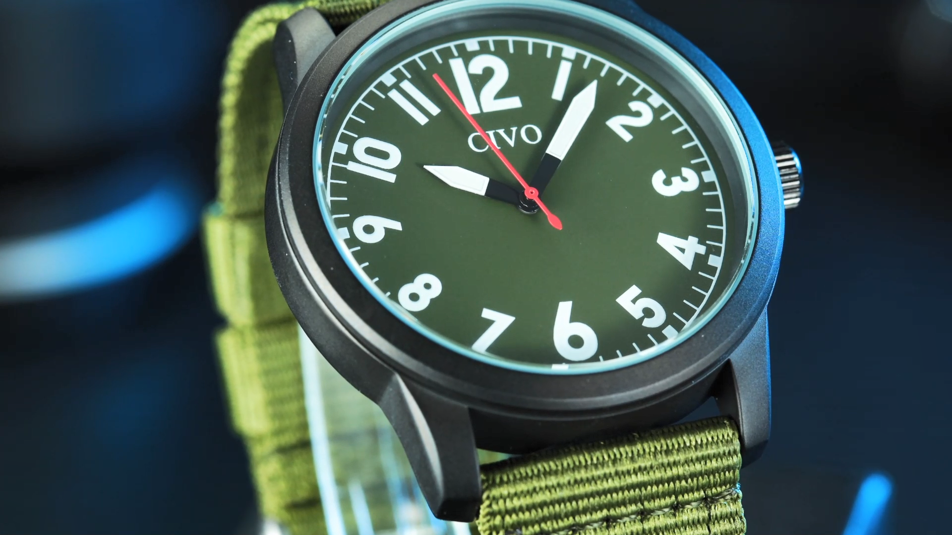 CIVO Orologio Uomo Pelle Analogico Quarzo 42mm – Design Ispirato Meccanico, Calendario, Impermeabile 3ATM, Con Cinturini Di Ricambio - 4
