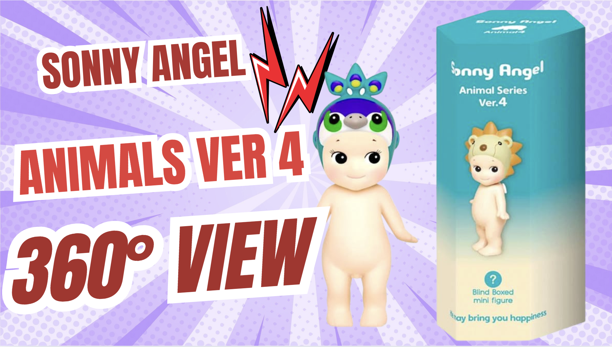 Amazon.com: Sonny Angel Animal Series Version 4-1 Sealed Blind Box