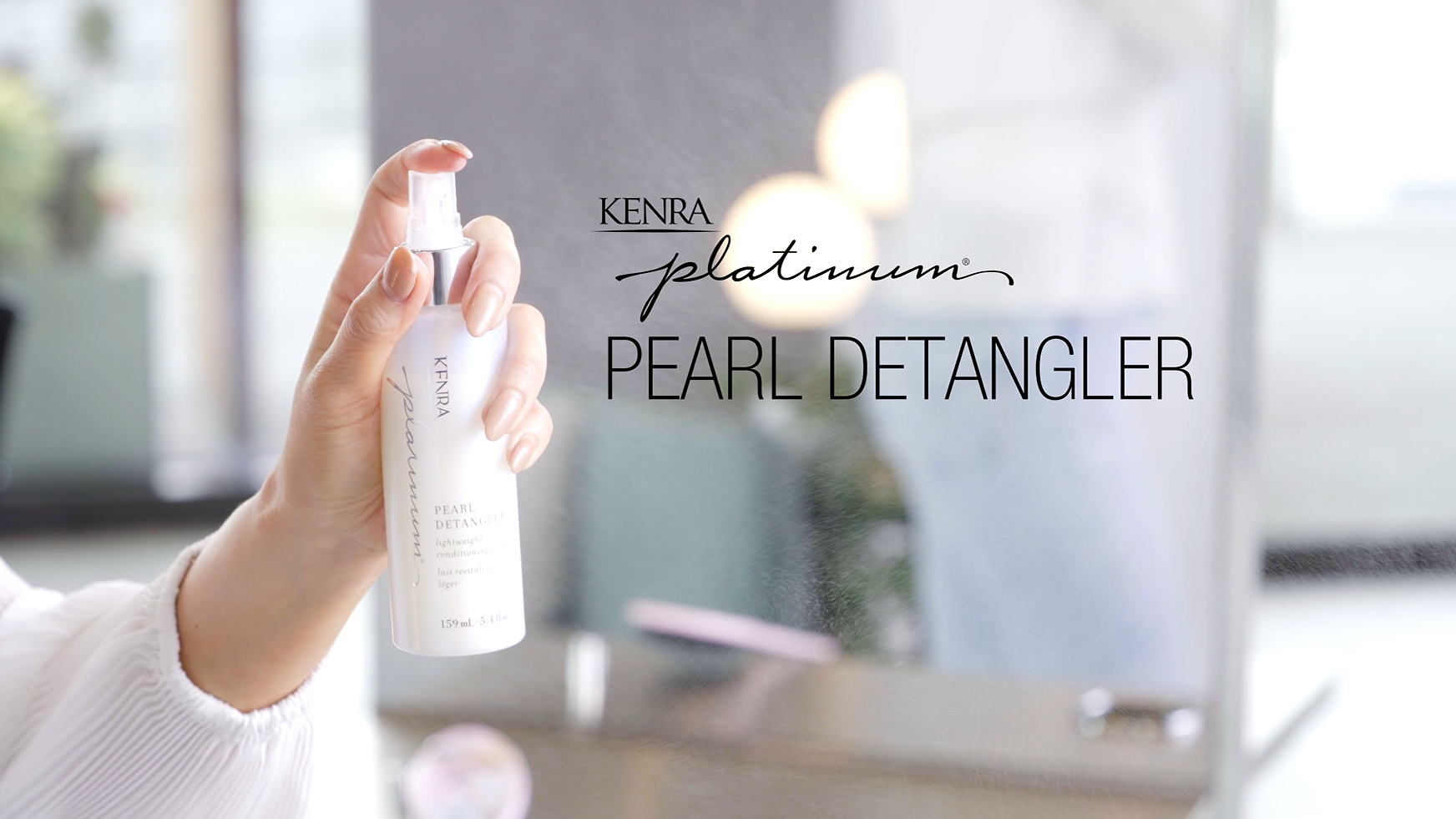 Kenra Platinum Pearl Detangler | Lightweight Conditioning Milk