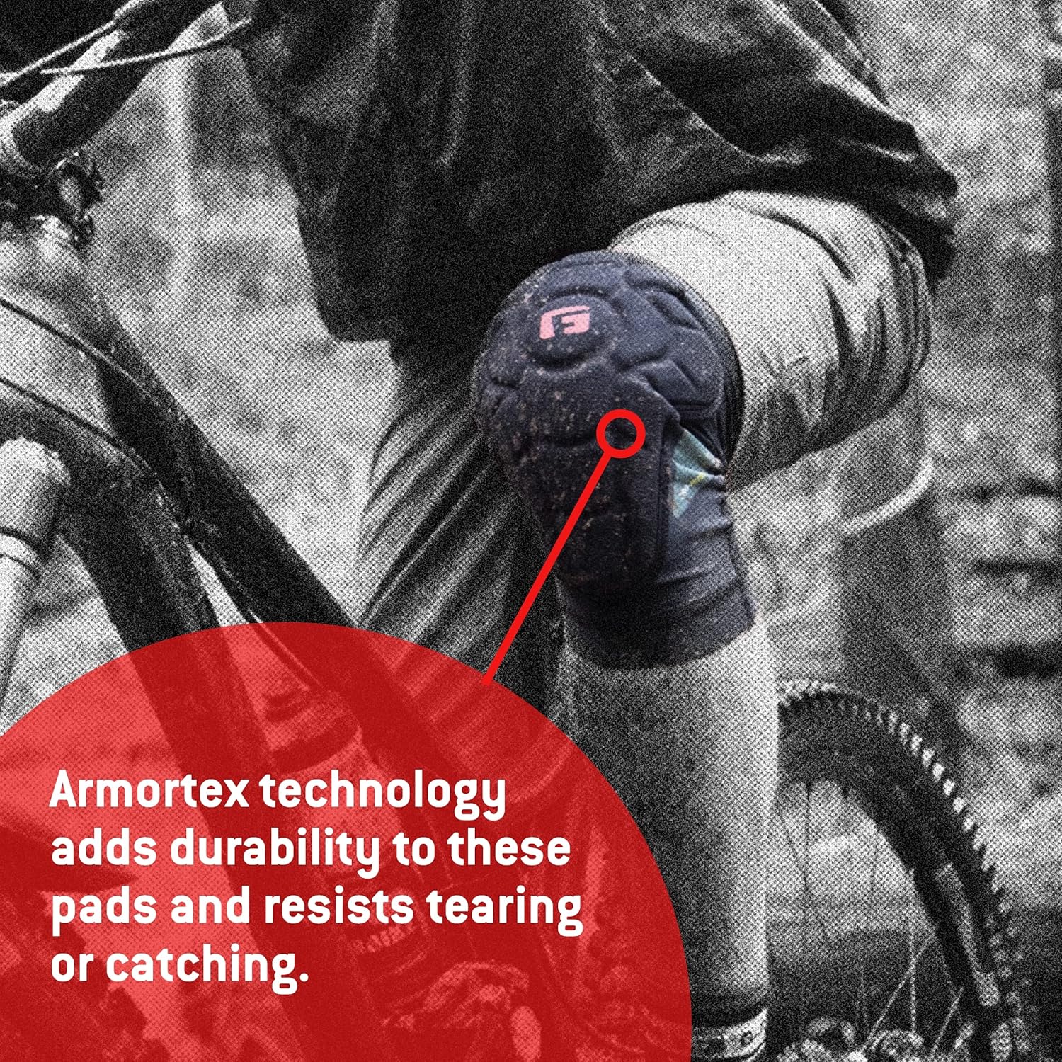 G-Form Pro-Rugged MTB Knee Guards - Adjustable Knee Pads for Athletes - Durable & Breathable Knee Guards for Biking & Cycling - Protective Knee Guards for Men & Women - Army Green, Adult XS