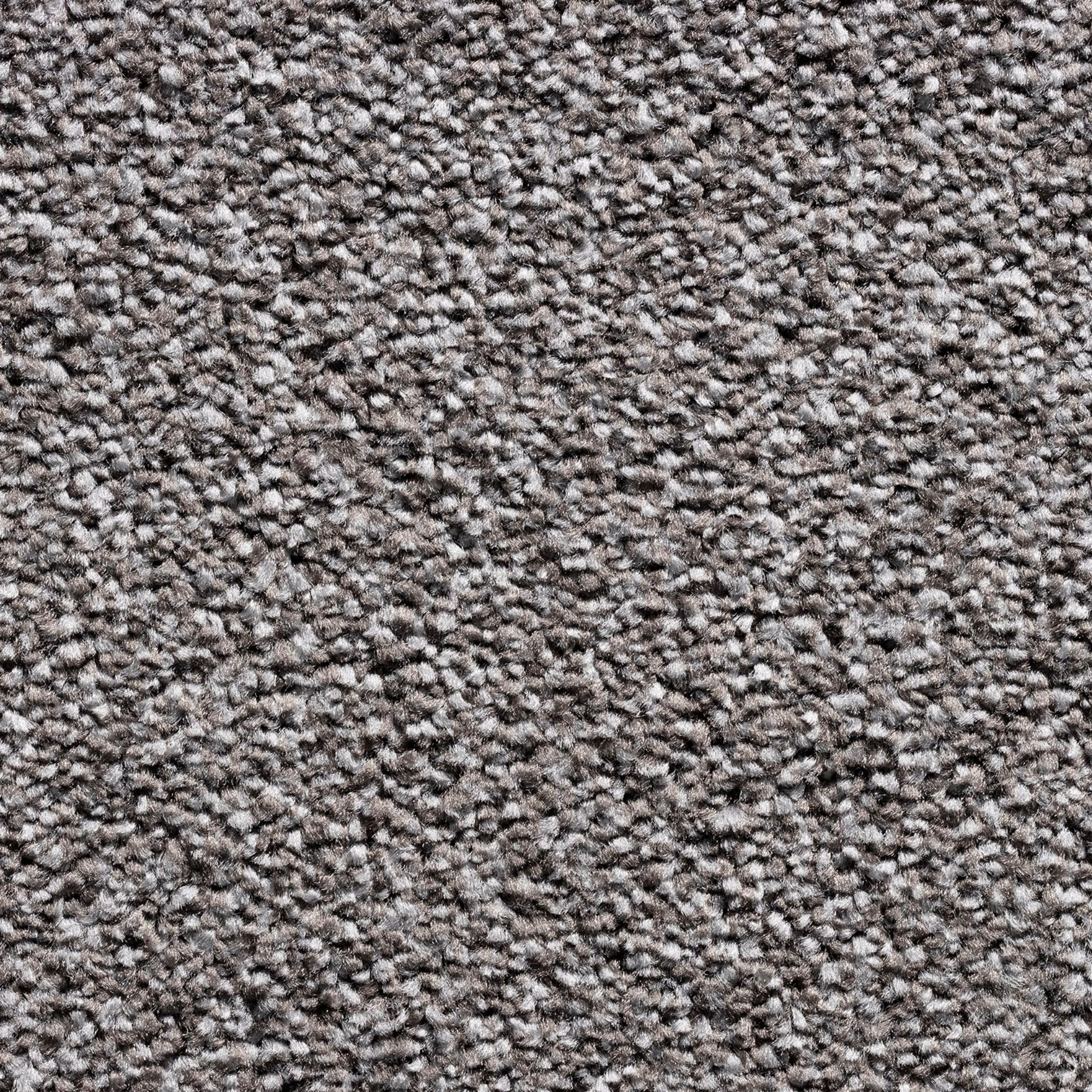 Tuda Carpets | Barrati 15mm Saxony Pile Carpet with Hessian Action Back | Flint Grey (82) - Sample — view 6