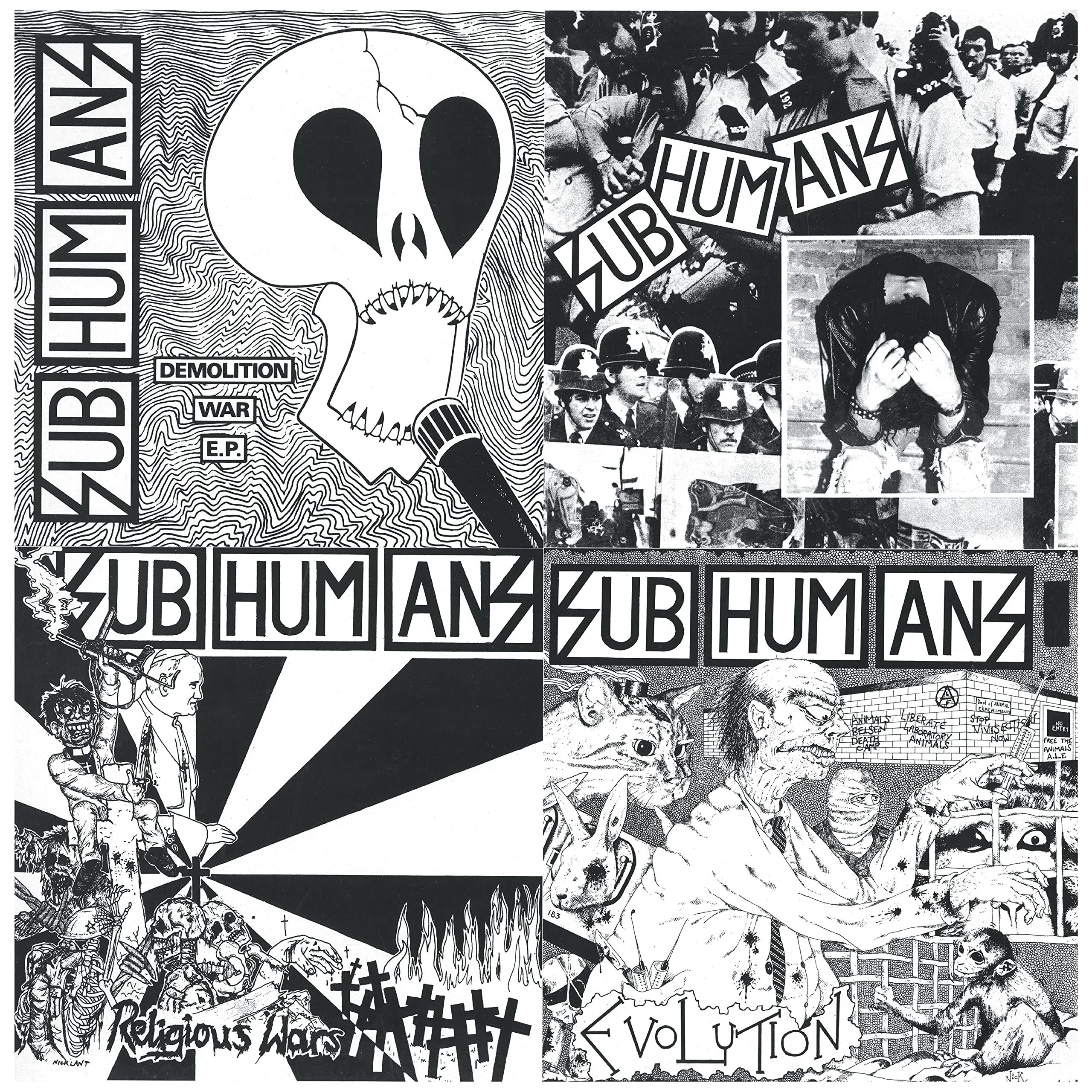 Subhumans Ep-lp (ltd.digi) CD New 810017648054