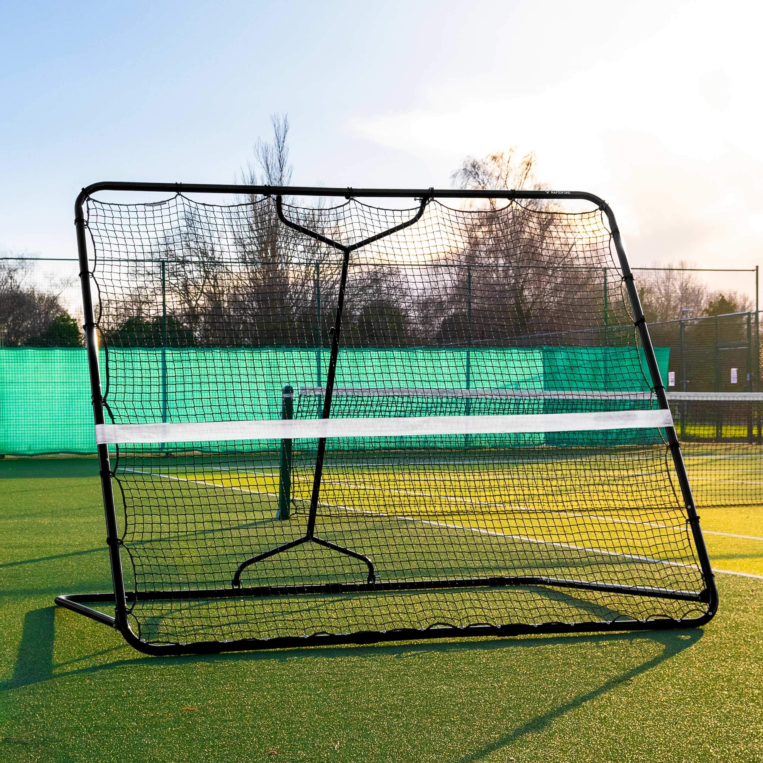 RapidFire Mega Tennis Rebounder | Consistent Extreme Bounce (Small Or Large)