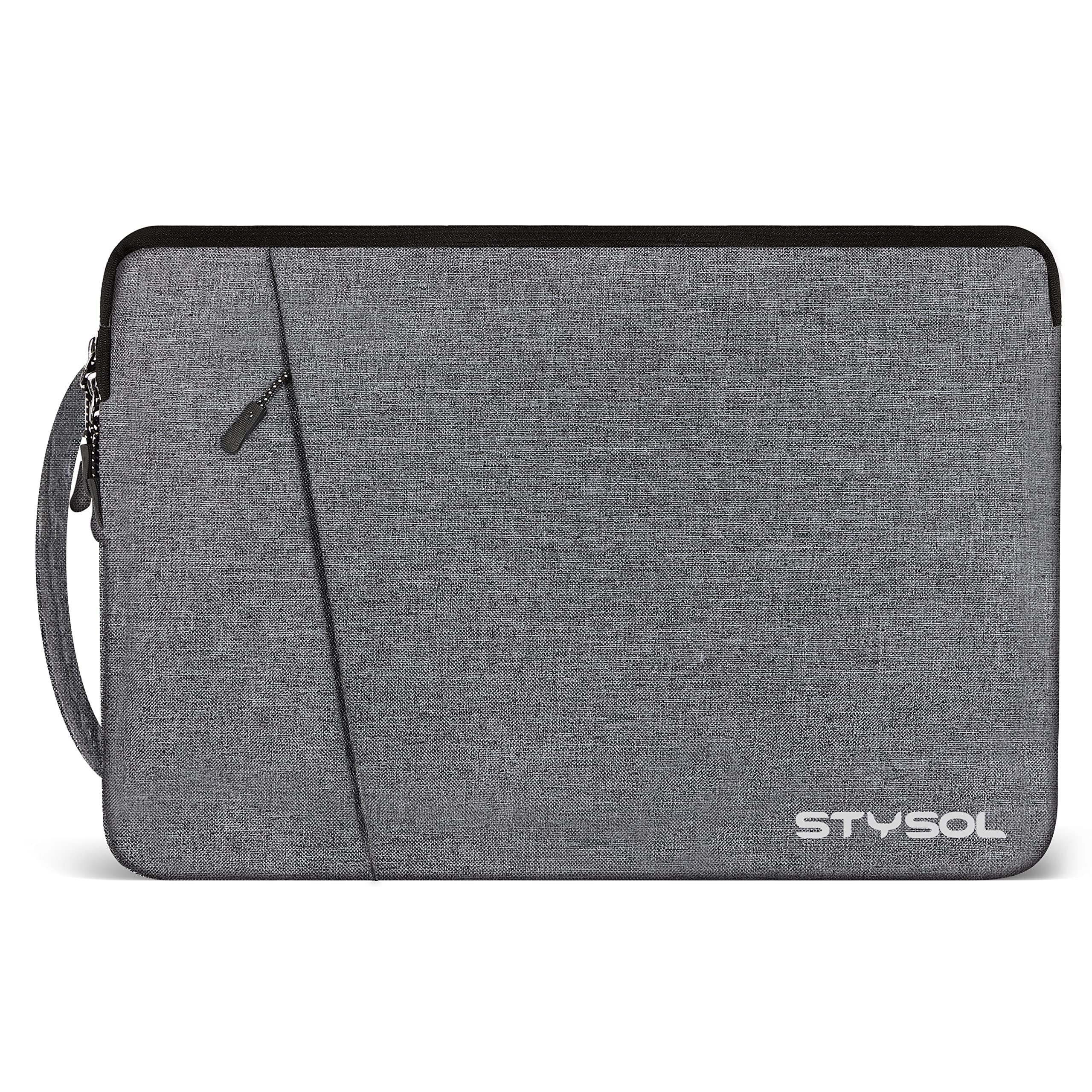 See full amazon price history chart for Stysol Essentials Laptop Bag Sleeve Case Cover Pouch with Handle for 15.6 Inch Laptop for Men & Women, Padded Laptop Compartment, Premium Zipper Closure, Water Repellent Nylon Stysol Essentials Laptop Bag Sleeve Case Cover Pouch with Handle for 15.6 Inch Laptop for Men & Women, Padded Laptop Compartment, Premium Zipper Closure, Water Repellent Nylon (B0BG2H914Z) Amazon Price History, Amazon Price Tracker