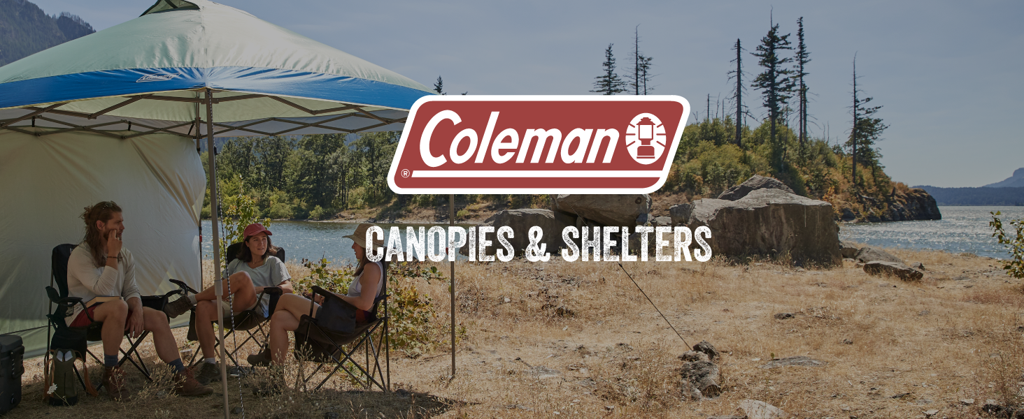 Amazon.com: Coleman Skyshade Large Portable Sun Shelter, Easy