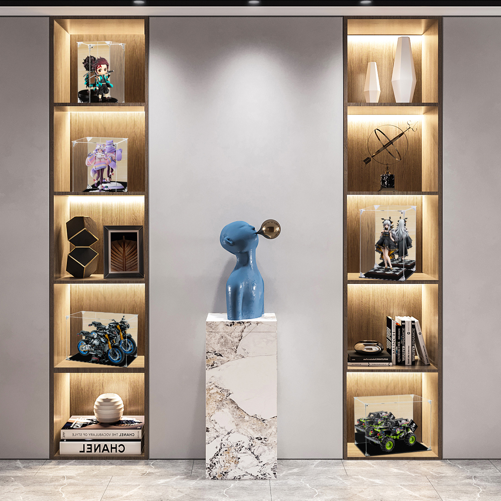Amazon.com: Acrylic Display Case Clear Action Figure Display Case
