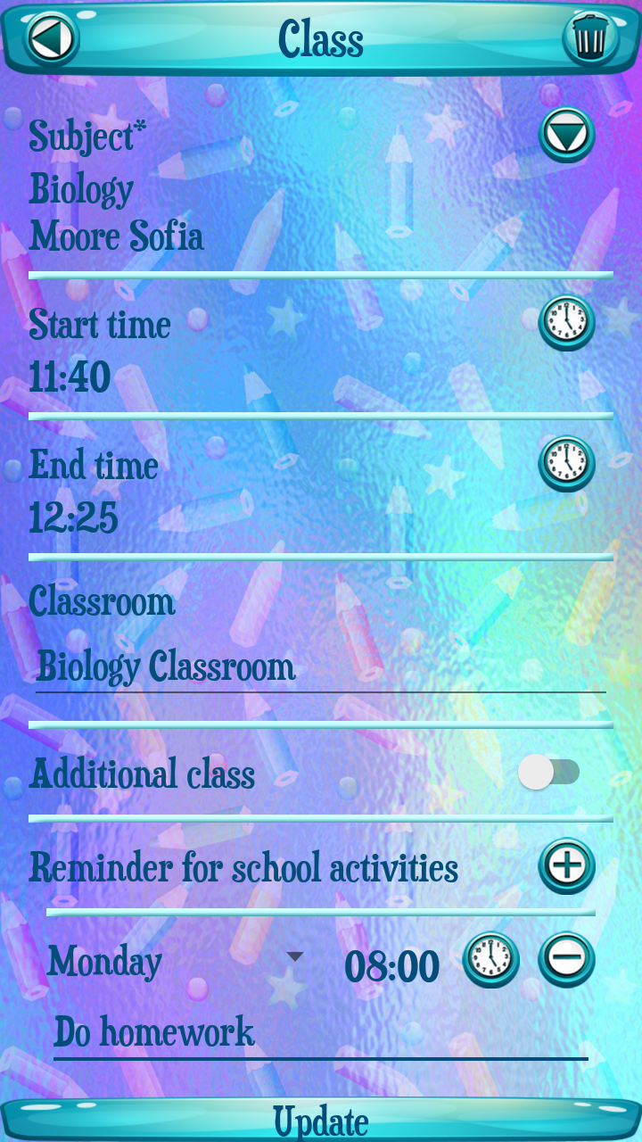Create Own School Planner App on Amazon Appstore