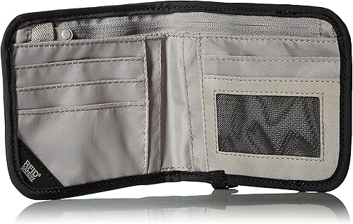 Miniatura 4 de Pacsafe Rfidsafe V100 - Cartera plegable con bloqueo RFID antirrobo, Negro -, Rfidsafe V100 - Cartera plegable con bloqueo RFID antirrobo