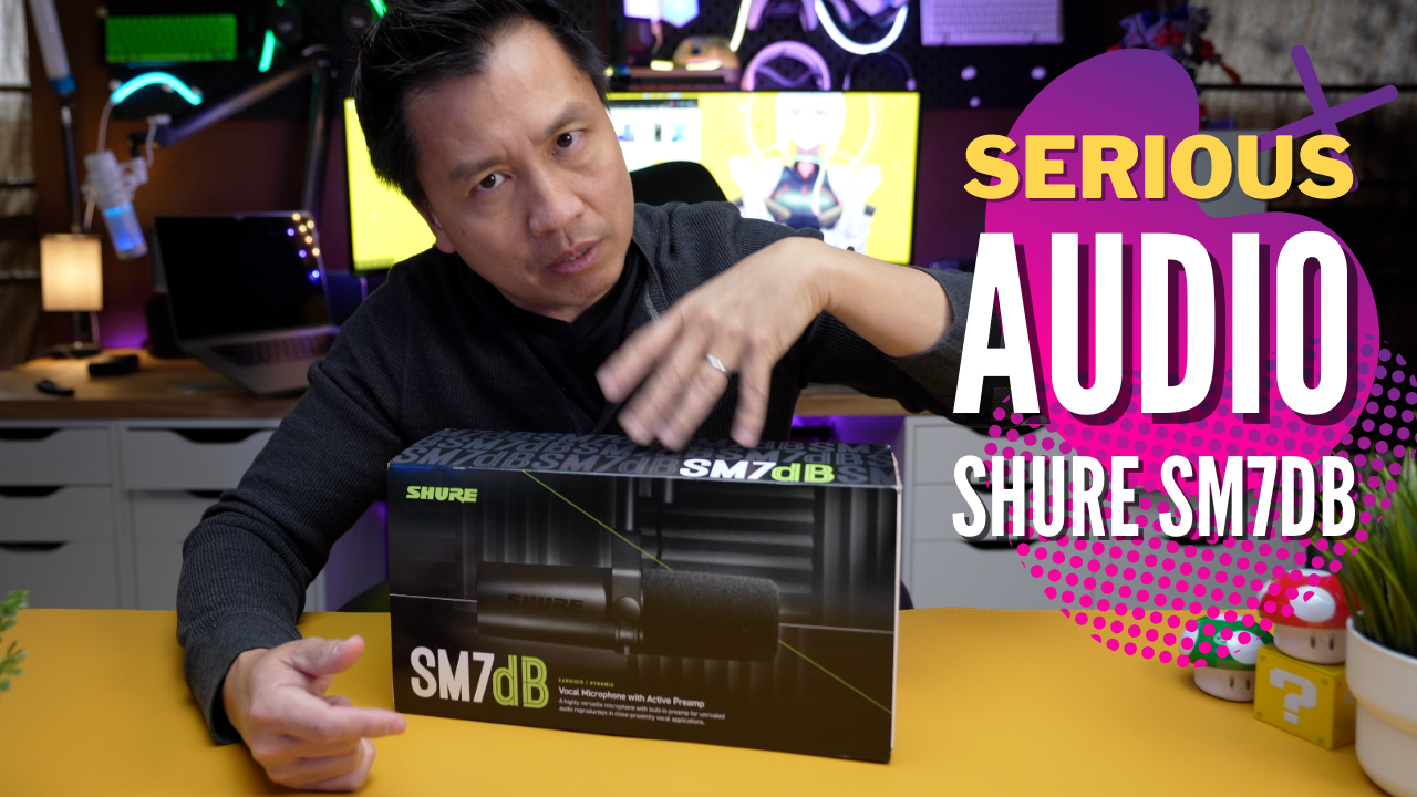 Watch SOUND TEST - Shure SM7dB Dynamic Vocal Microphone on Amazon Live