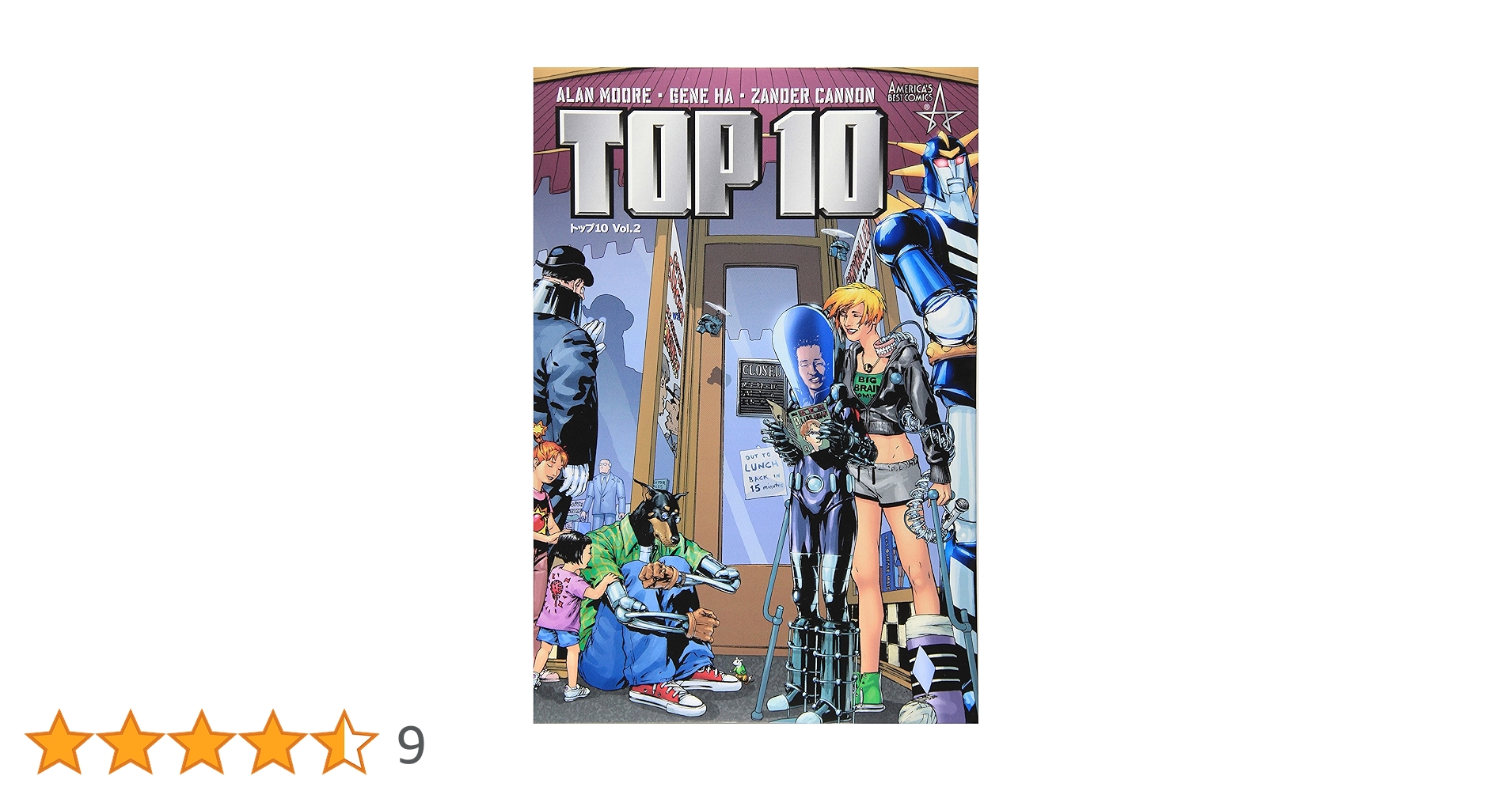 アラン・ムーア　セット　トップ10 トップ10 (AMERICA'S BEST COMICS) #2 | アラン・ムーア, ジーン