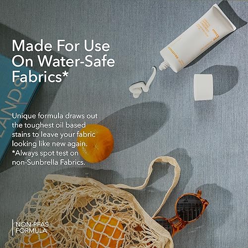 Miniatura 4 de Sunbrella Quitamanchas a base de aceite extrae y elimina la grasa y las manchas de aceite resistentes y colocadas de tela y tapicería fácil de usar