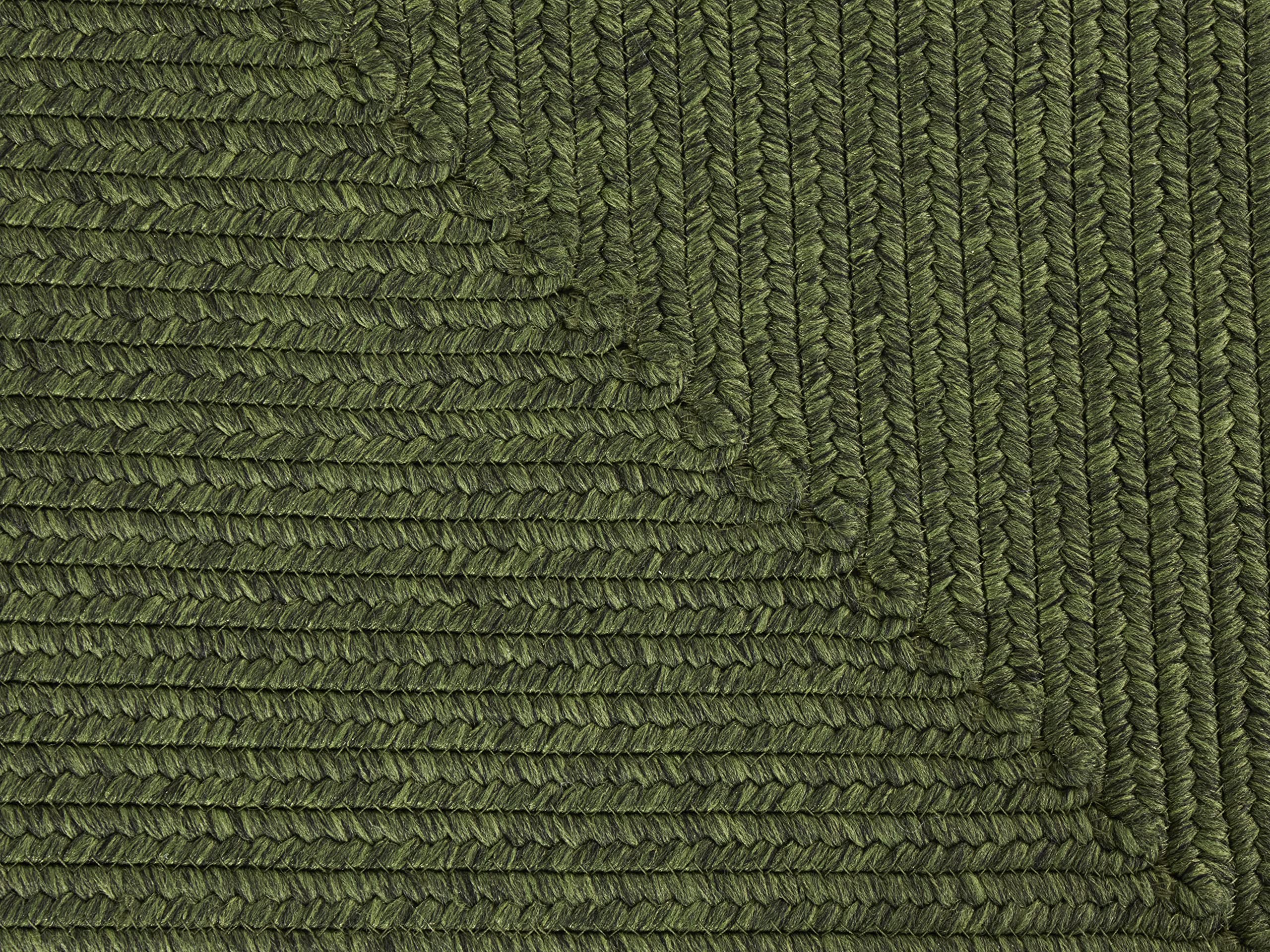 NORTHRUGS Tapis d'extérieur Trenzado - Design Moderne - Pliant - Aspect Fait Main - pour Balcon, terrasse, Jardin, Salon, Salon, Salon, Durable, Durable, Facile d'entretien - Vert - 160 x 230 cm