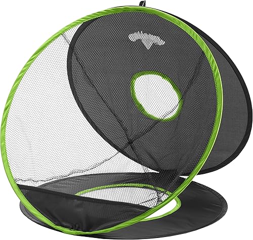 Miniatura 3 de IZZO - Juego de red de astillado de golf y alfombrilla de práctica