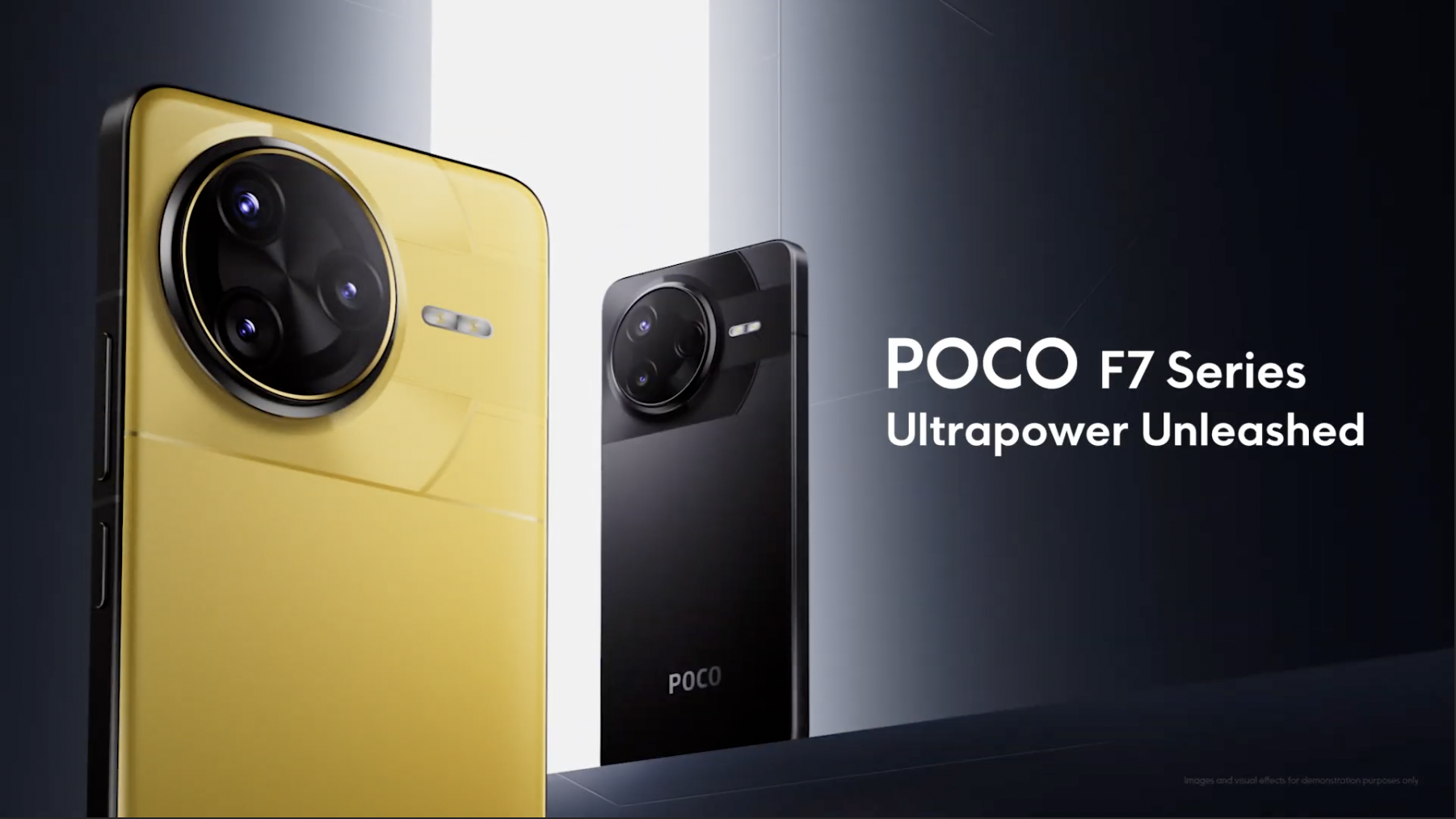 POCO F7 Smartphone, 12+512GB, White, Flagship Snapdragon® 8s Gen 4