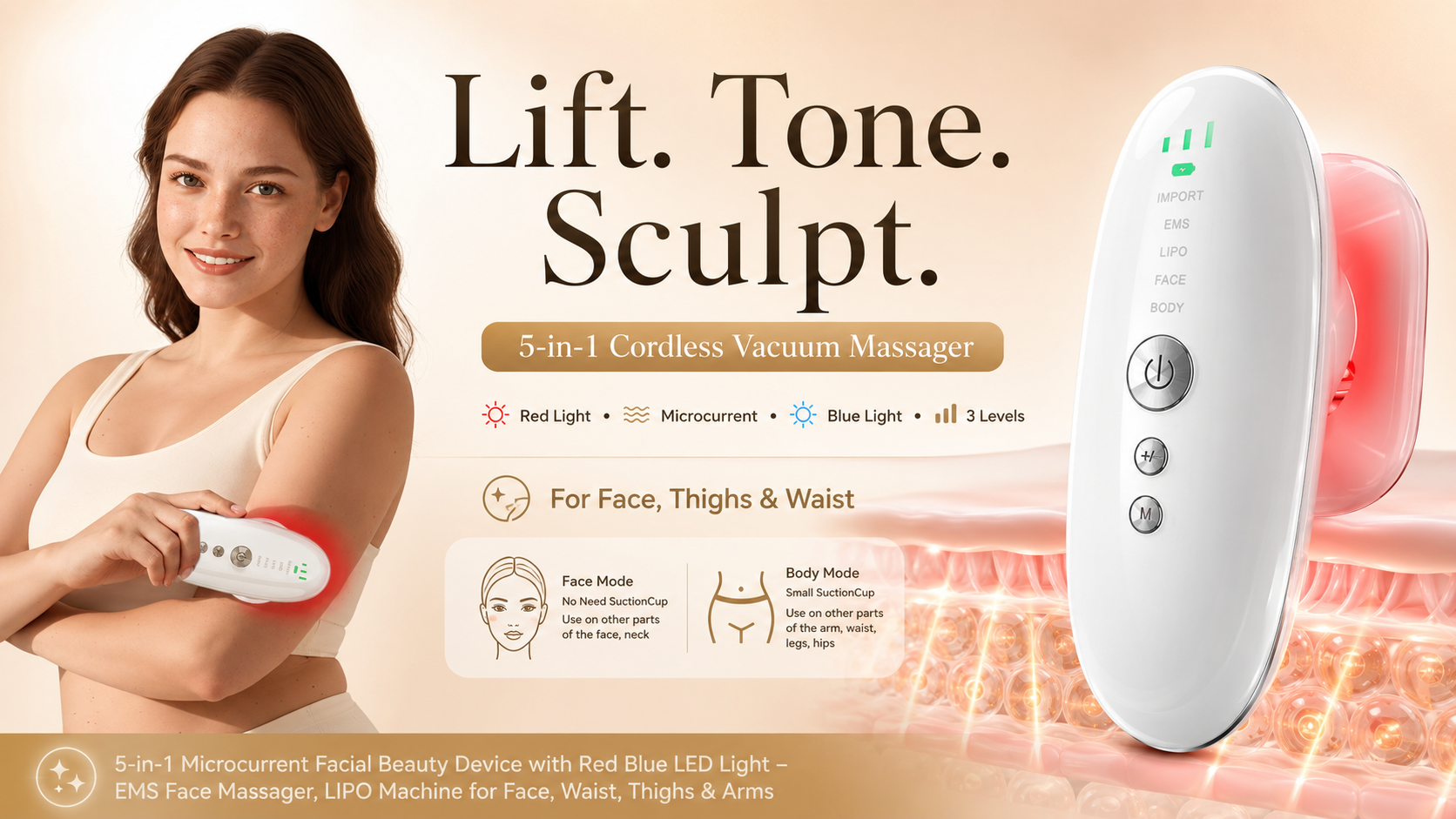 Amazon.com: Body Sculpting Machine 5-in-1 – Lymphatic Drainage
