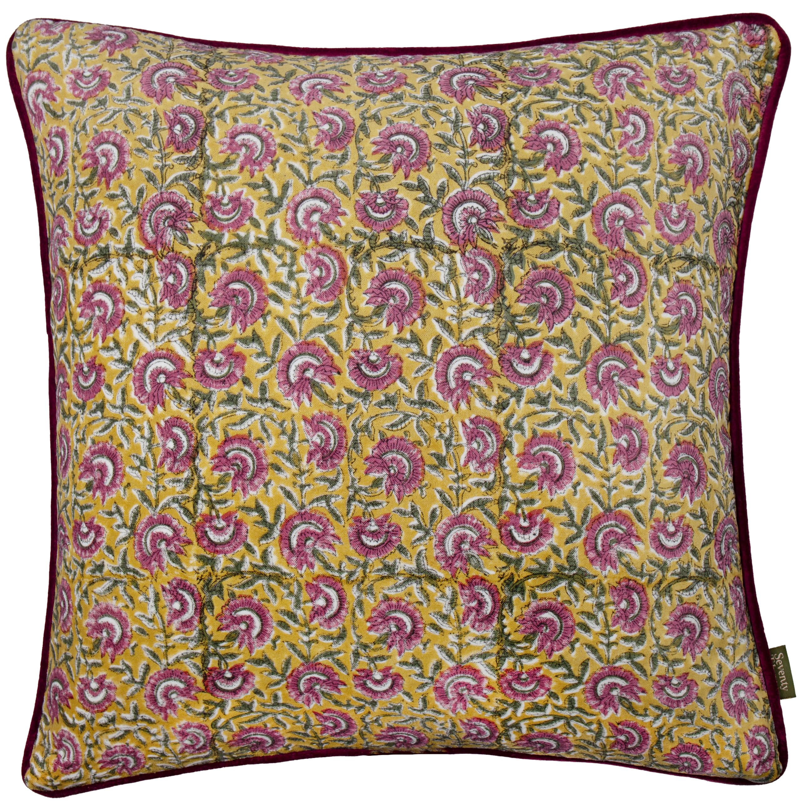 Housse de coussin velours Chedworth pour protéger et sublimer votre literie
