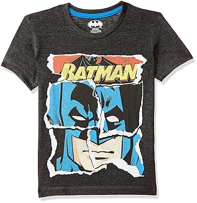 Batman Boys Plain Regular Fit T-Shirt