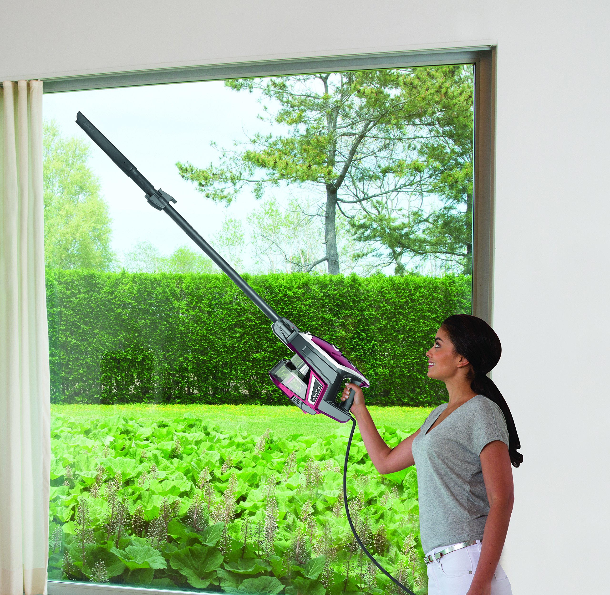 Shark HV322 Rocket Pet Plus Corded Stick Vacuum with LED Headlights, XL