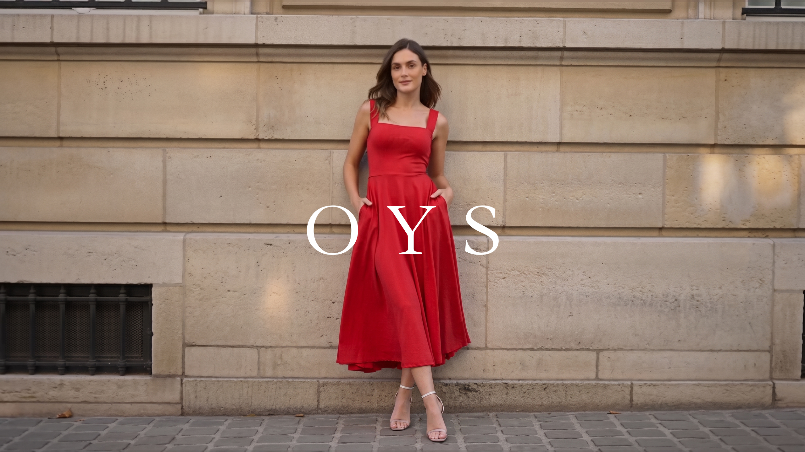 OYS Women's Casual Sleeveless Square Neck A-Line Flowy Long Dress Black