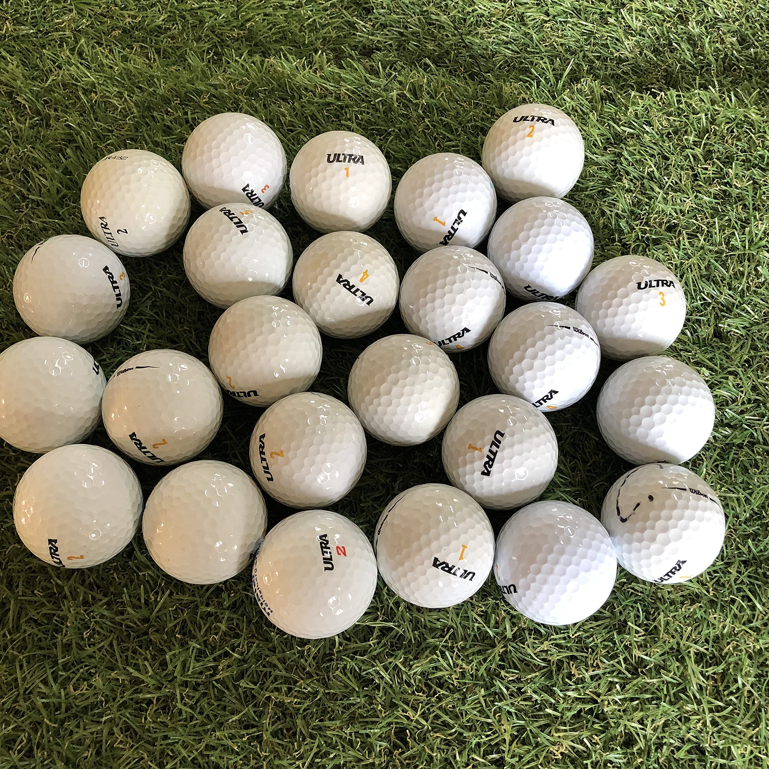 50 Wilson Ultra Lakeballs/Golfbälle AAAA/AAA