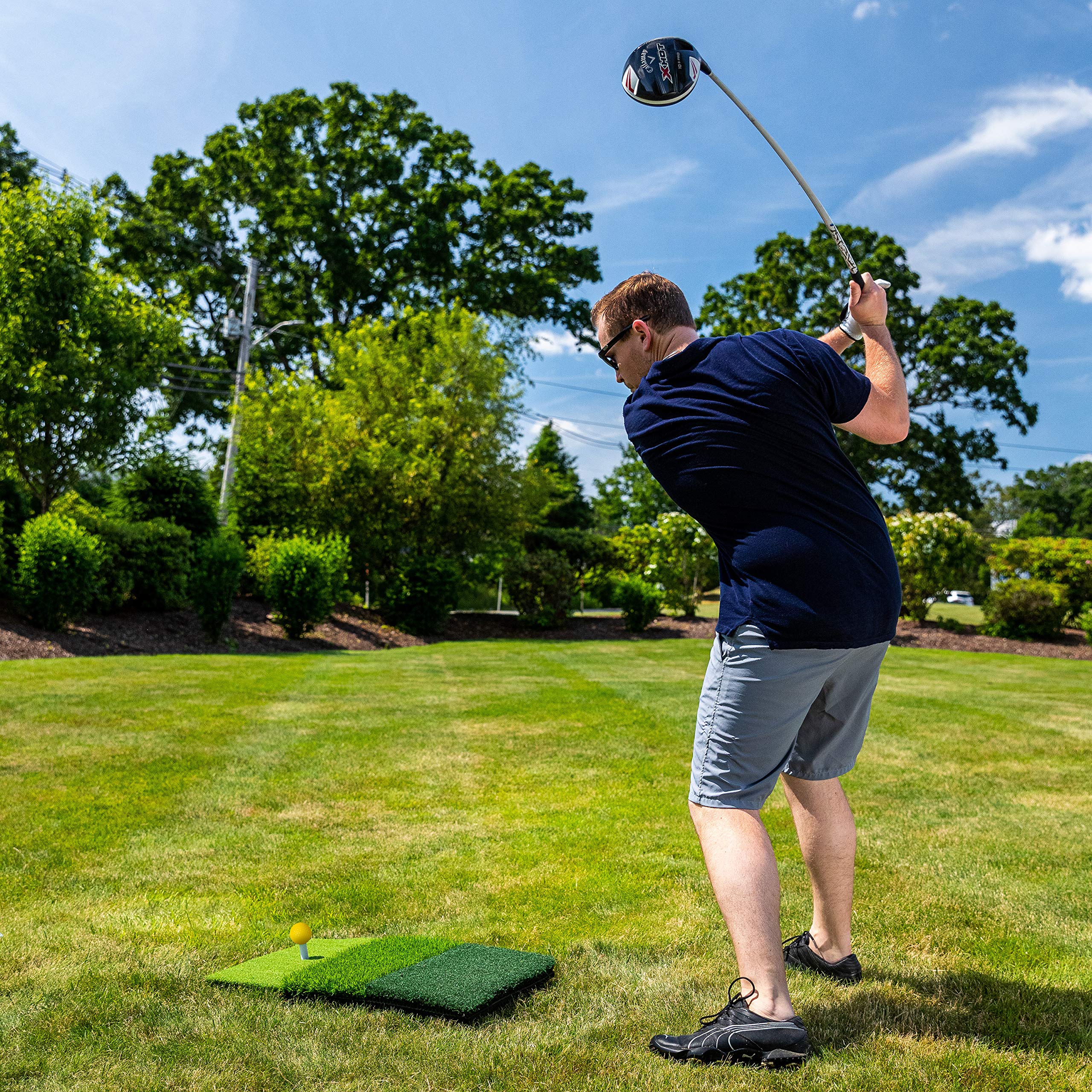 Franklin Sports Golfbälle – offizielle Größe – Indoor oder Outdoor Golf Training – eingeschränkter Ballkampf für Golf Praxis – 12 Stück – Hinterhof Training