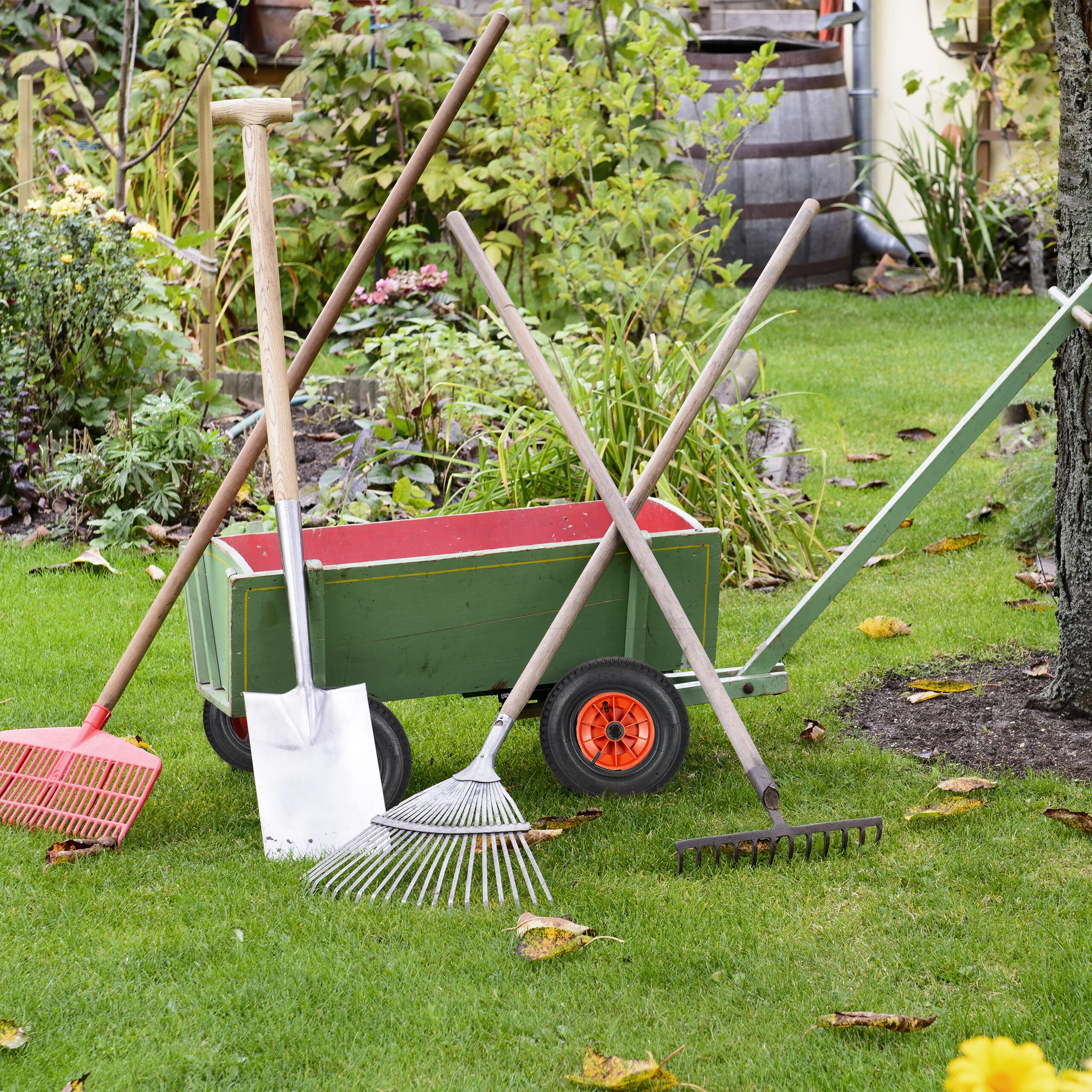 Relaxdays Roue brouette avec Chambre à air, Lot de 2 pneus Rechange 3.50-8 Pouces, pneumatiques, Jusqu’à 154 kg, Noire
