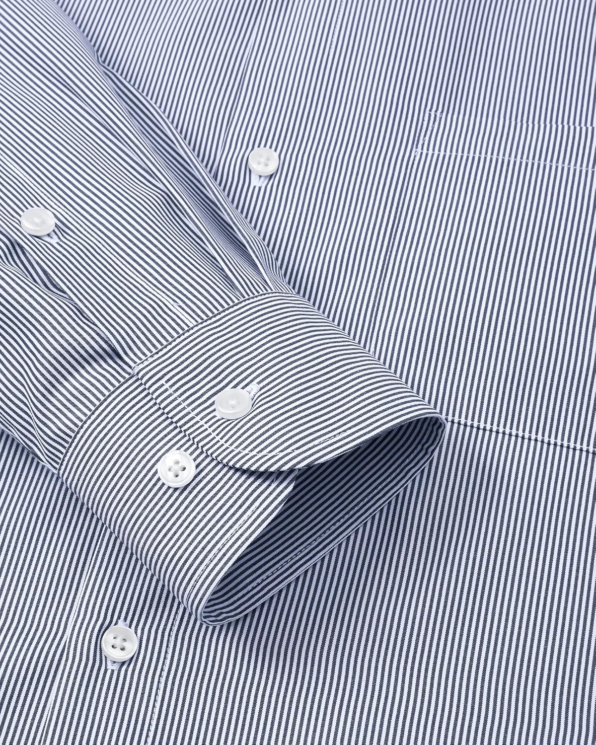 Alimens & Gentle Camisa social masculina listrada de manga longa casual de manga comprida com botões para negócios blusa popelina em promoção! Veja a oferta e mais achadinhos de Camisas 4 Hoje é o melhor dia para comprar Alimens & Gentle Camisa social masculina listrada de manga longa casual de manga comprida com botões para negócios blusa popelina com aquele preço maroto! Promoção! Aproveite a oferta! 4