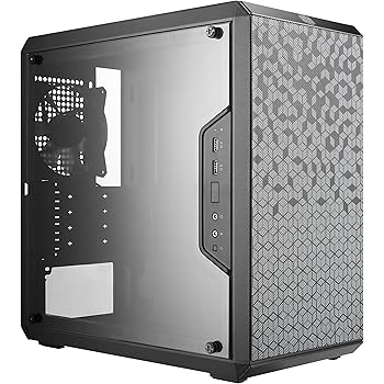 Amazon Com Cooler Master Masterbox Q300l Micro Atx Tower With Magnetic Design Dust Filter Transparent Acrylic Side Panel Adjustable I O Fully Ventilated Airflow Black Mcb Q300l Kann S00 Computers Accessories