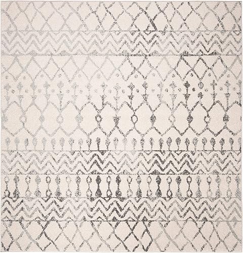 Miniatura 12 de SAFAVIEH - Alfombra de la colección Tulum, modelo TUL270C, diseño marroquí bohemio desgastado, no suelta pelusa y fácil de limpiar, ideal para sala