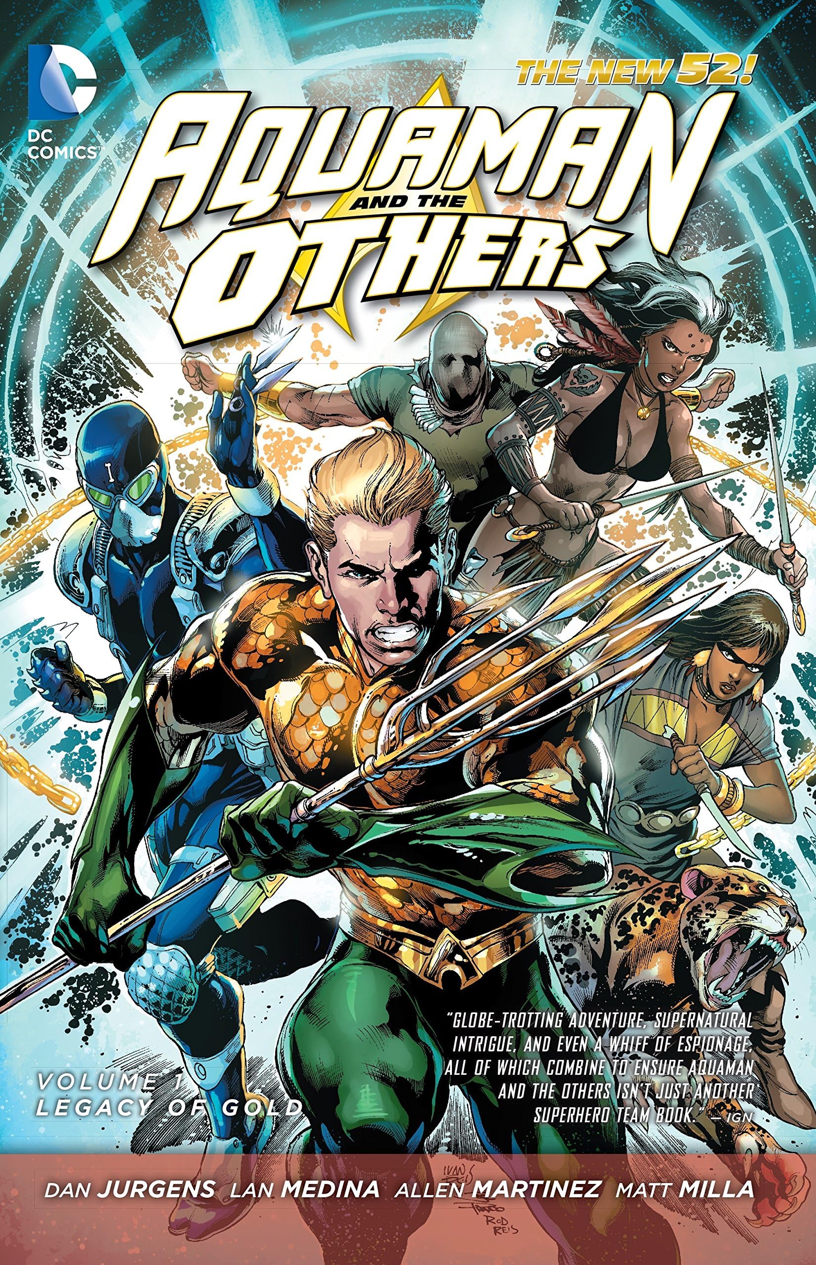 Aquaman and the Others Volume 1 TPLegacy Of Gold (N52) (Aquaman and the Others: The New 52!)