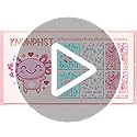 Girl Blanket - 50x60 Inches Personalized Cute Axolotl Throw - Blue Soft Fuzzy Blankets for Bed, Couch & Living Room