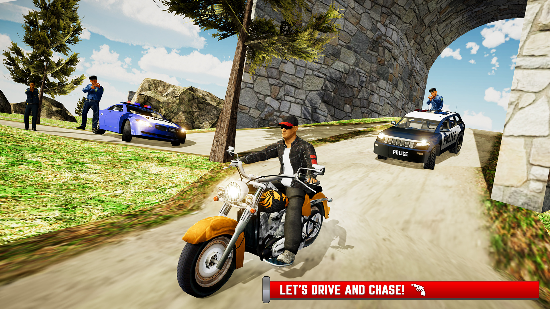 Police Chase Simulator De La Police: Real Gangster Chase:Amazon.Fr.