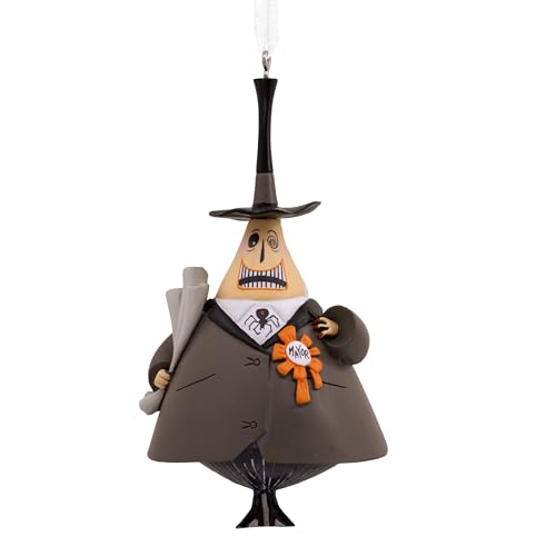 Hallmark The Mayor Ornament, The Nightmare Before Christmas Tree Decoration, Disney Hanging Ornament, Gifts for Christmas