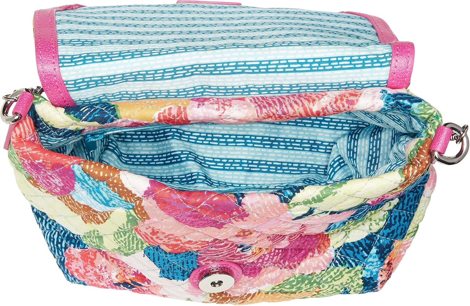 Vera Bradley womens Cotton Carson Mini Crossbody Purse With Rfid Protection