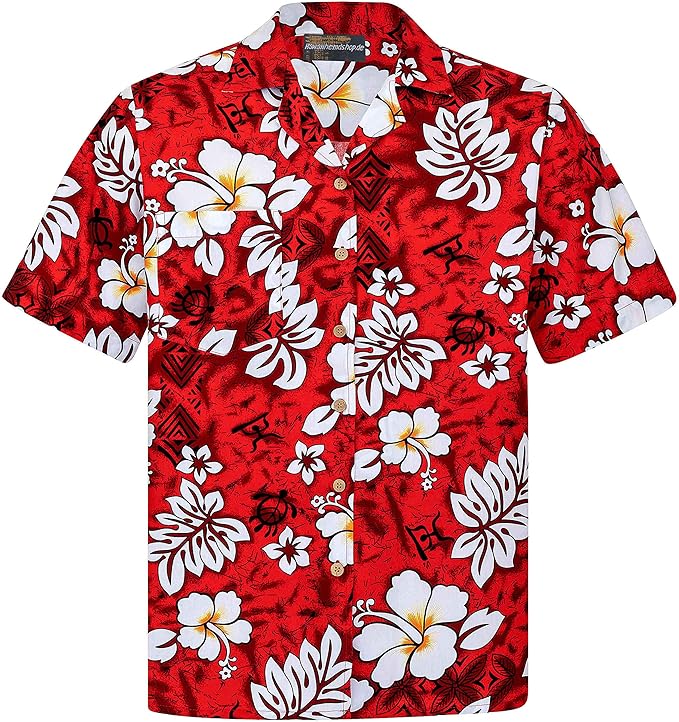 Camicia Hawaiana Uomo Cotone Lino - Foto 8