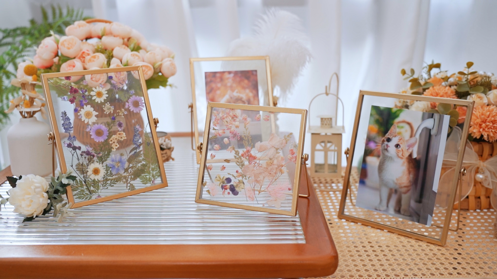 Amazon.com - Amyhill Set of 6 Metal Picture Frames Vintage