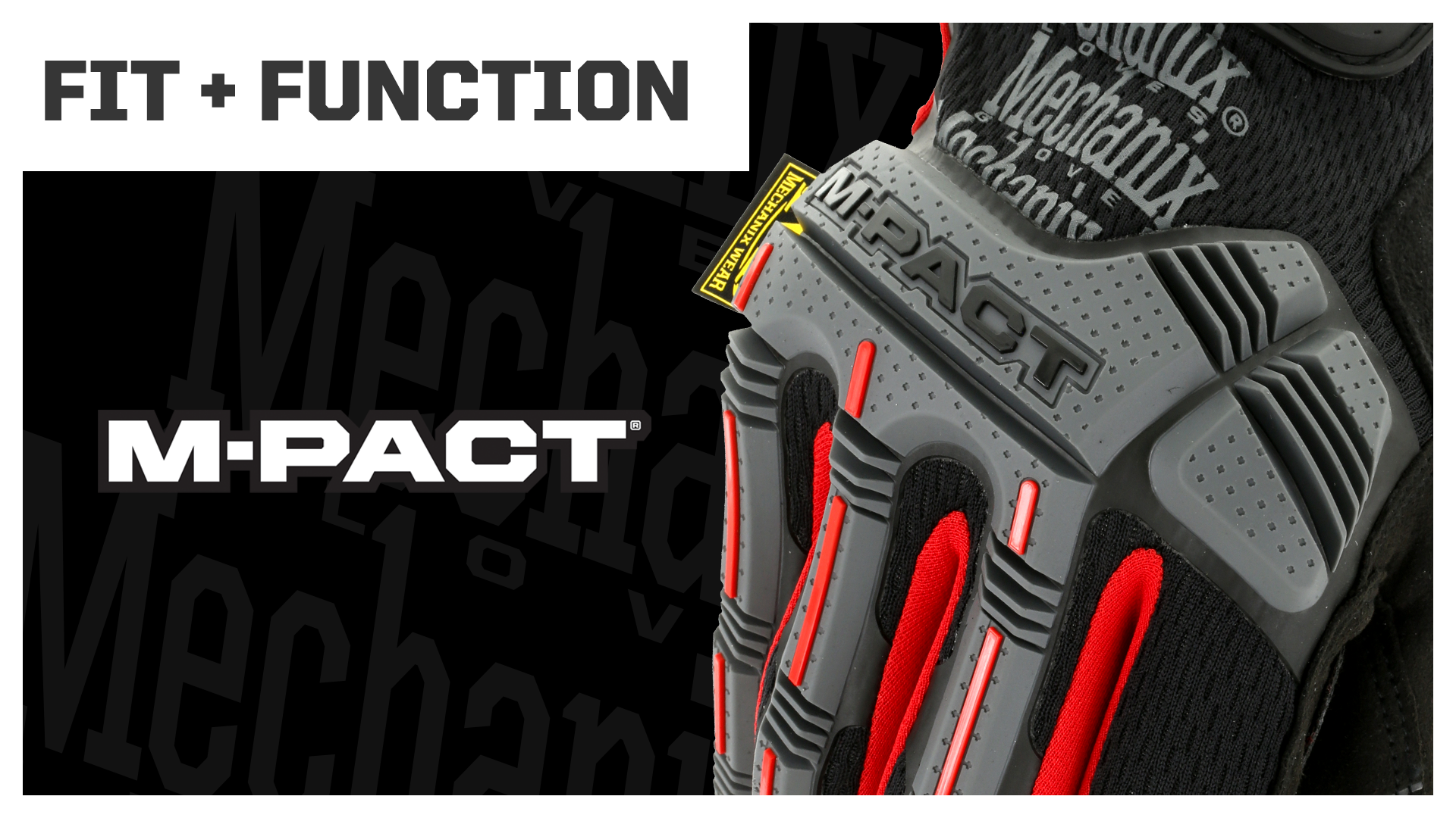 Mechanix Wear M-Pact Impact Resistant Work Gloves - Durable Safety