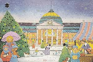 Carte De Calendrier De L'Avent Nostalgique Allemagne Allemagne - Carte