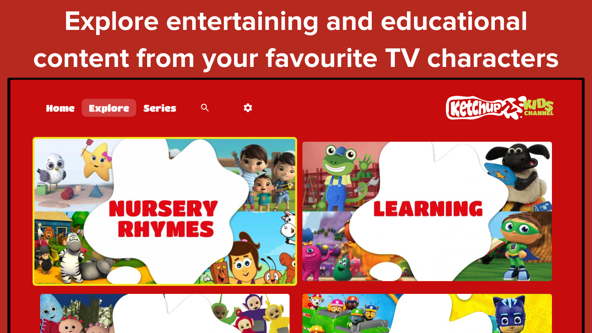 Ketchup TV App on the Amazon Appstore