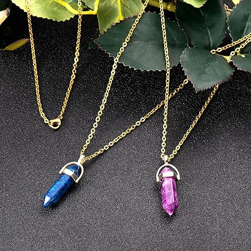 Miniatura 5 de Paquete de 24 cadenas de collar chapadas en oro de acero inoxidable a granel para fabricación de joyas, 18 pulgadas