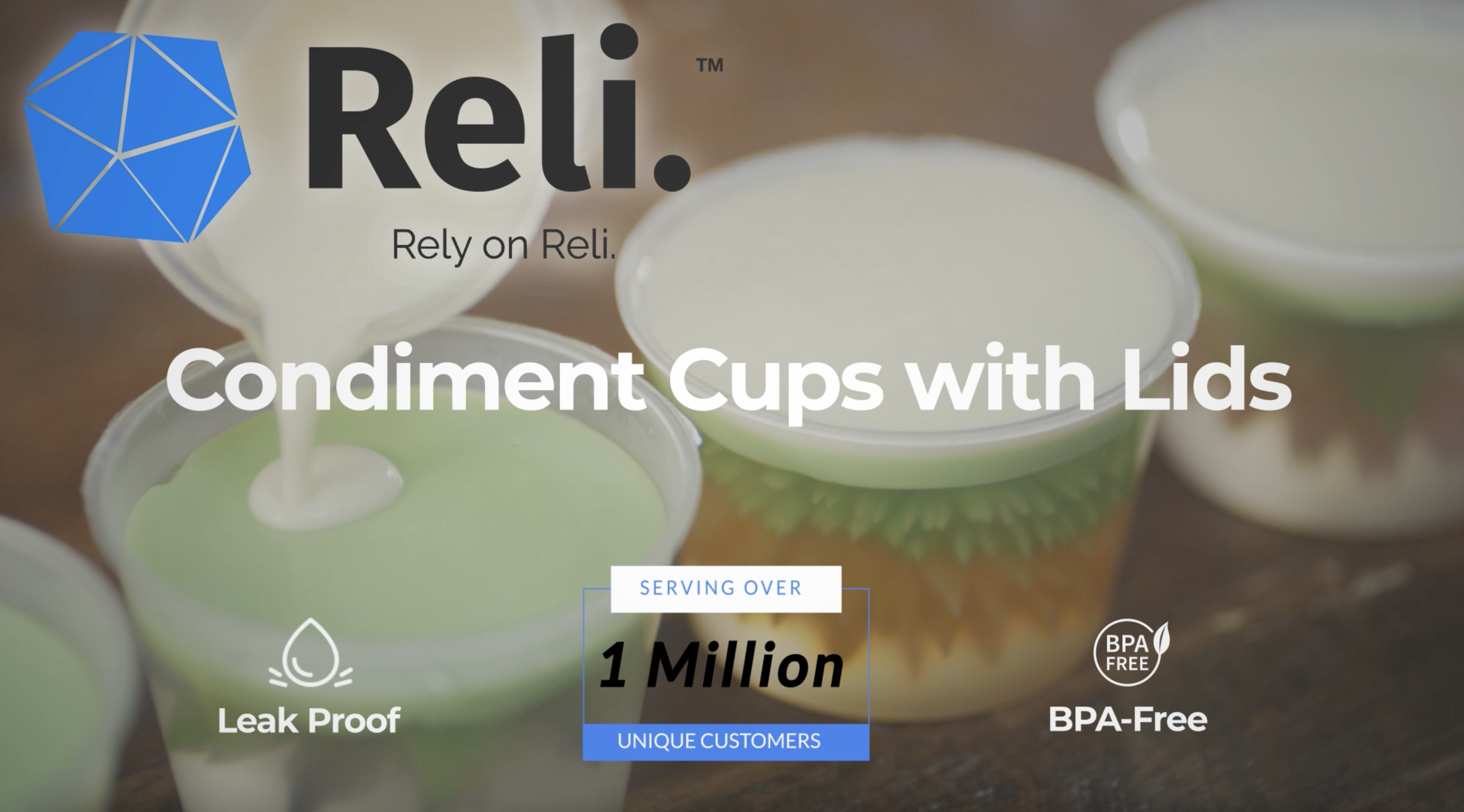 Amazon.com: Reli. 1 oz Small Containers with Lids (250 Sets) | Jello Shot  Cups with Lids | Clear Plastic Condiment Containers | Portion Cups, Sauce,  Souffle | Stackable | Bulk: Industrial & Scientific