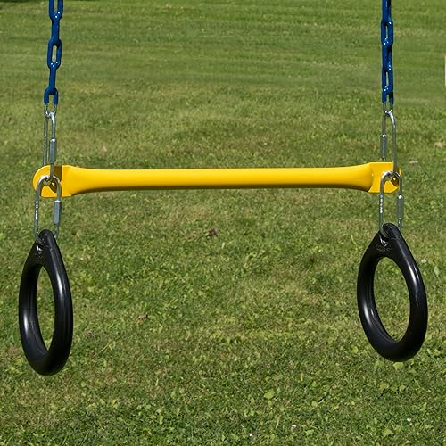 Miniatura 5 de Combo de anillo y trapecio para columpio de Swing-N-Slide NE 4488, 1, Negro